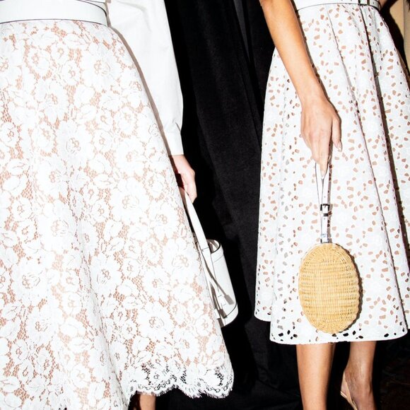 Michael Kors Collection Floral Cotton Eyelet Dress NWT! - Picture 7 of 8